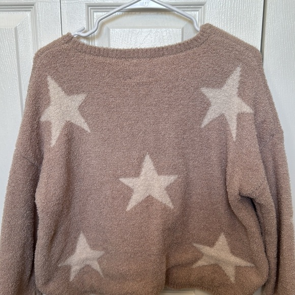 Pink and white Star Sweater - Picture 3 of 5